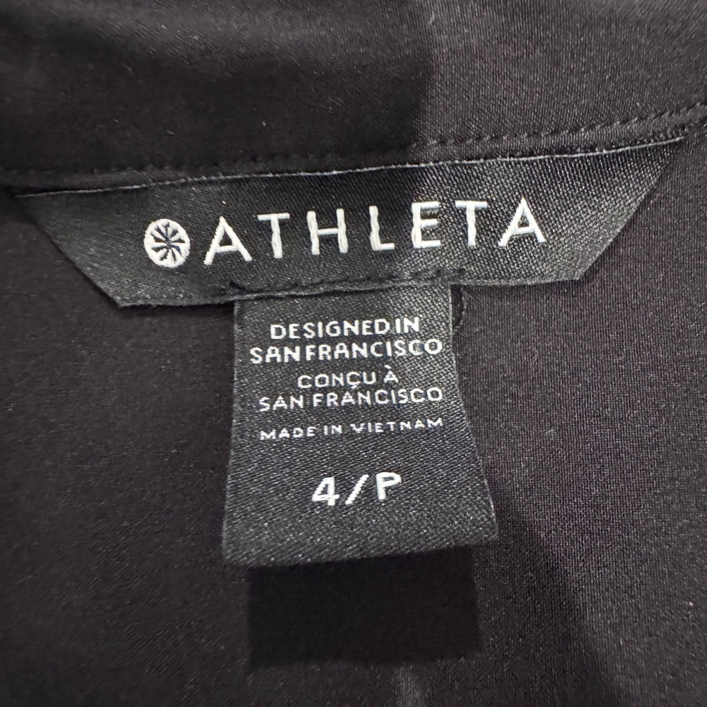 Athleta Elegant Black Apparel Jumpsuit